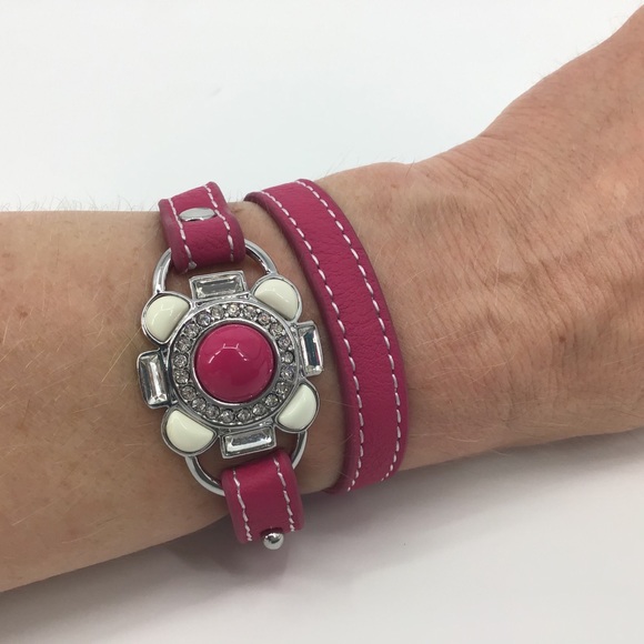 Lia Sophia Under Wraps Wrap Bracelet 13B97 - Picture 4 of 14
